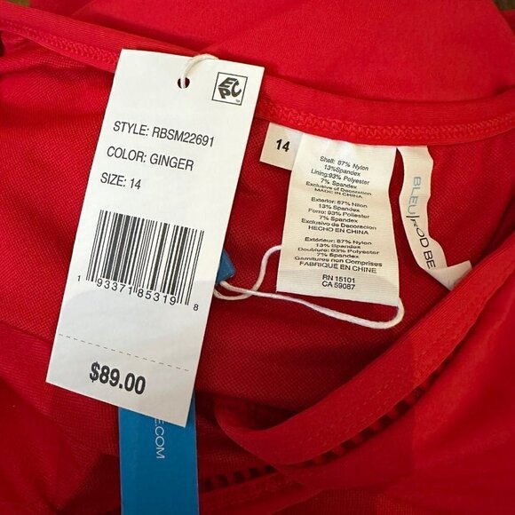 NWT Bleu Rod Beattie two piece bikini set - Picture 4 of 5